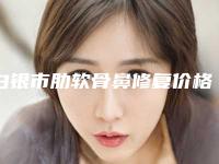 白银市肋软骨鼻修复价格(价目)全新一期出炉-白银市肋软骨鼻修复收费如何